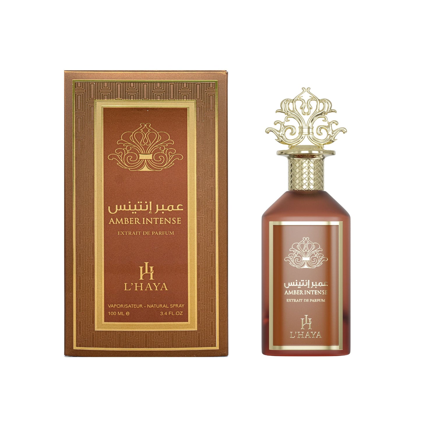 L’Haya Amber Intens Extrait de Parfum 100ml – Rich Oud & Amber