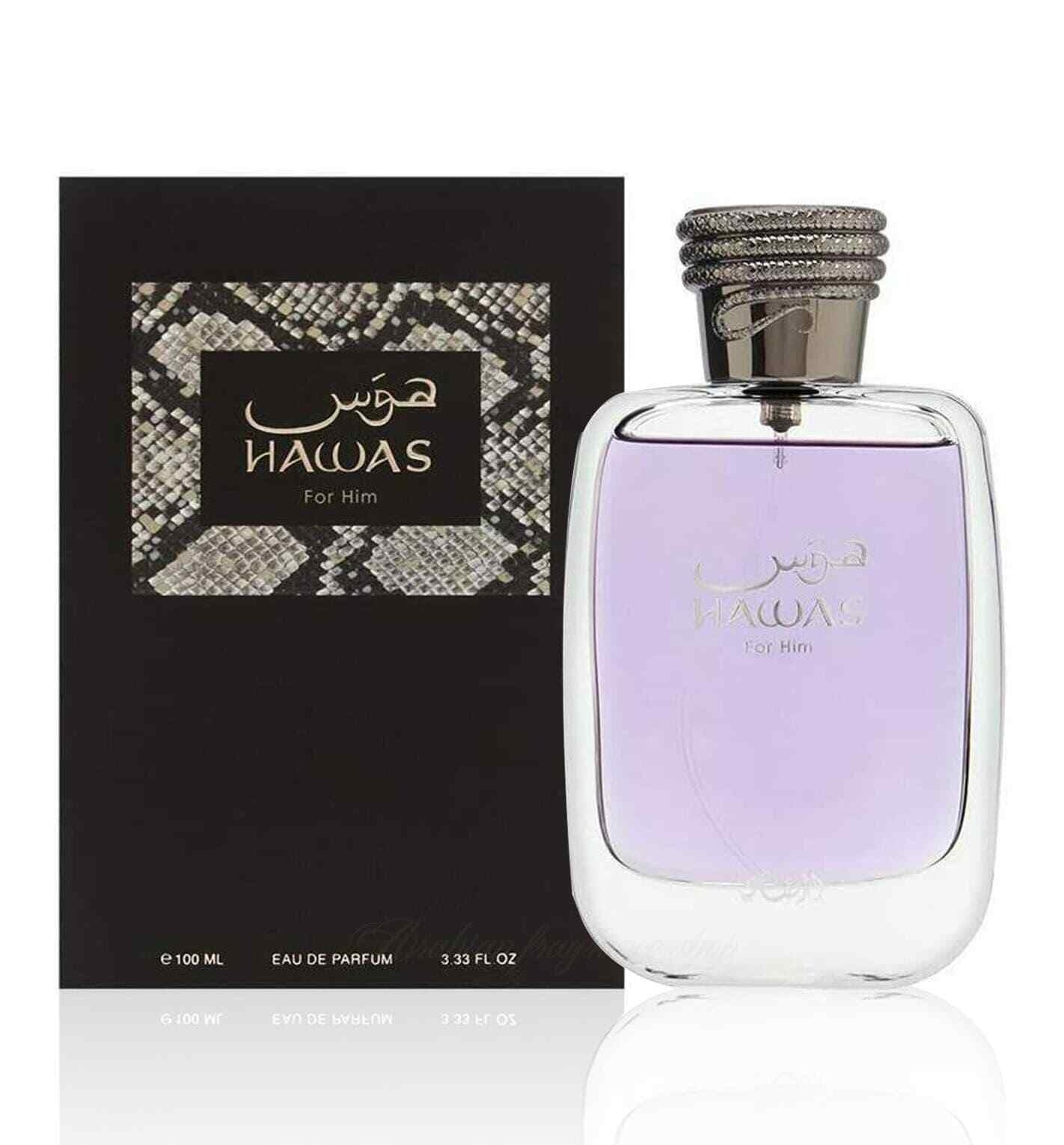 Rasasi Hawas for Him Eau de Parfum 100ml – Fresh Aquatic