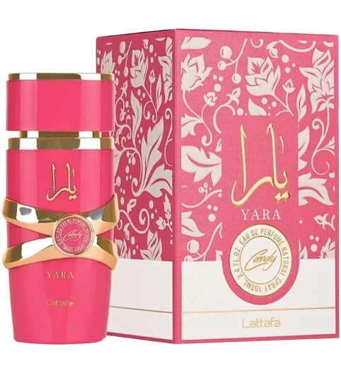 Lattafa Yara Candy Eau de Parfum 100ml – Sweet and Playful Women's Fragrance