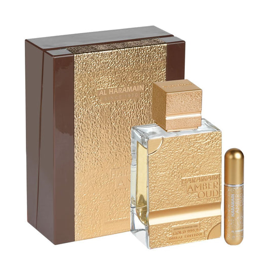 Al Haramain Amber Oud Gold 999.9 Dubai Edition Extrait de Parfum 75ml – Unisex Fragrance