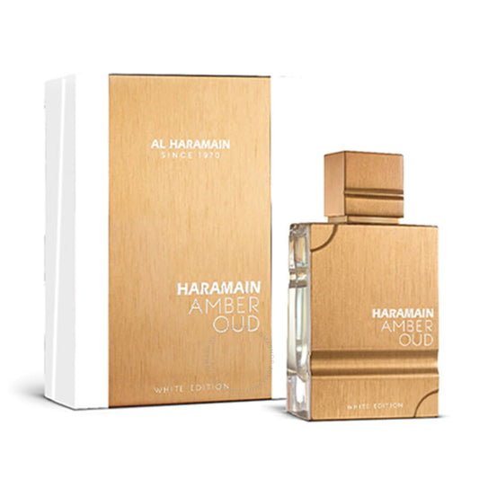 Al Haramain Amber Oud White Edition 60ml – Floral Elegance
