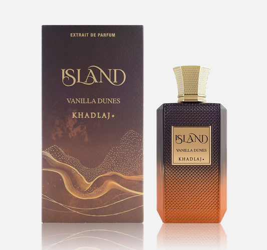 Khadlaj Island Vanilla Dunes – Extrait de Parfum (100ml, Unisex) Proudly made in Dubai, UAE